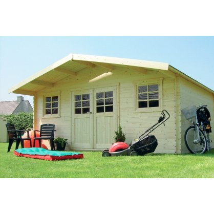 Abri de jardin MONTREUX 25,81 m² S8344 - 508 x 508 cm