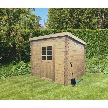 Abris de jardin en bois traité : abris de 5m² à 20m²