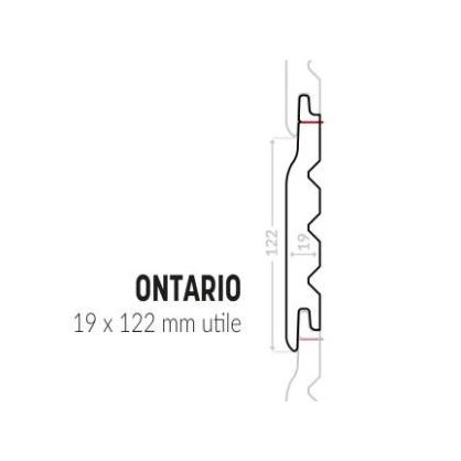 Profil bardage bois ONTARIO