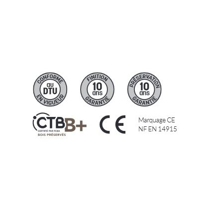 Certifications Bardage bois ONTARIO