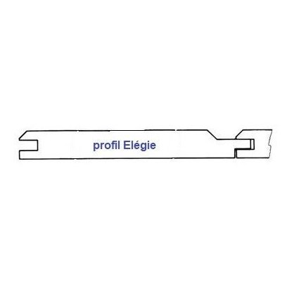 Bardage sapin rversible 3000x145x22 mm profil lgie