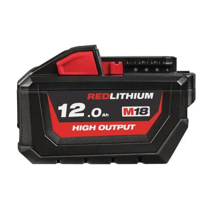 Batterie 18V 12 Ah Red Lithium High Output M18 HB12 MILWAUKEE 4932464260