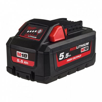 Batterie M18 HB5.5 High Output 18V 5.5 Ah MILWAUKEE