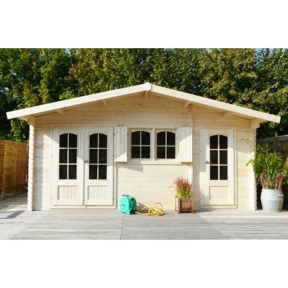 Chalet jardin en bois 40 mm ROSTOCK 22,04 m 