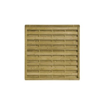 Claustra bois 180x180 cm VERT autoclave DEBARGE