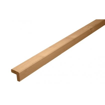 Cornière sapin Cl3 marron 3000x55x55 mm pour bardage