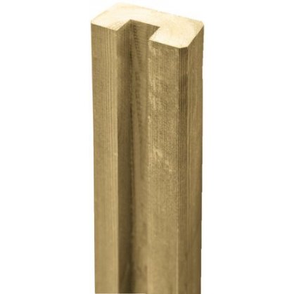 Demi-poteau bois autoclave 240 x 9 x 4,5 cm