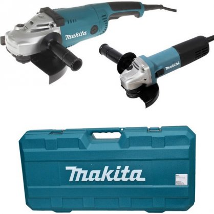 Ensemble 2 Meuleuses (9558HNRG + GA9020) DK0053G MAKITA