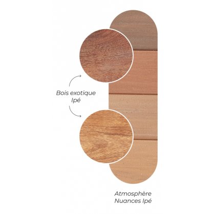 Lame composite Atmosphre Nuances Ip - 23x138x4000 mm