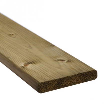 Lame de clôture bois persienne 1980x118x21 mm
