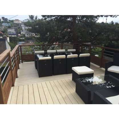 Lame de terrasse ACCOYA 3000x120x21 mm - GRAD Concept