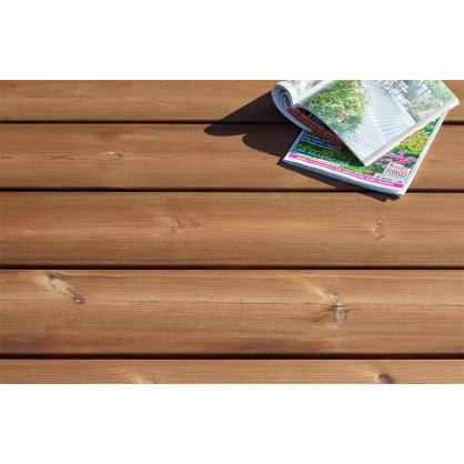 Terrasse pin marron autoclave 5400x145x27 mm