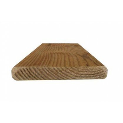 Profil Lame terrasse Bequia 1920 x 90 x 22 mm en pin brun