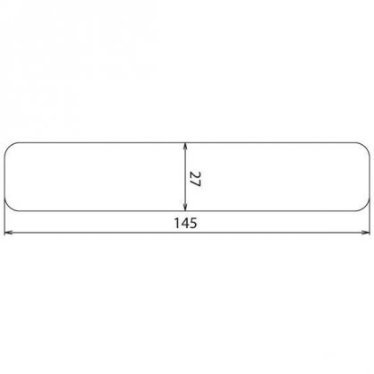 Terrasse en pin du nord US marron autoclave 145 x 27 mm 