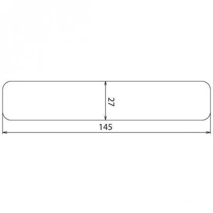 Terrasse en pin du nord US marron autoclave 145 x 27 mm 