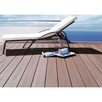 Lame terrasse ip large L. 2,15m 185x20 mm  visser