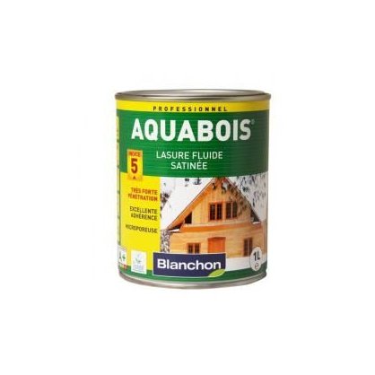 Lasure Aquabois Chne clair Blanchon 1L