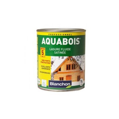 Lasure Aquabois Nature 1L BLANCHON