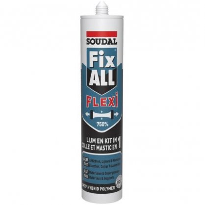 Mastic colle Fix All Flexi BRUN 290 ml - 105032 - SOUDAL