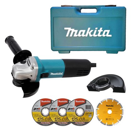 Meuleuse d'angle  125mm 840W + Coffret Makpac | Makita 9558HNRGK1