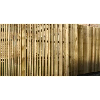 Panneau pare-vue bois PLANO 180x180 cm