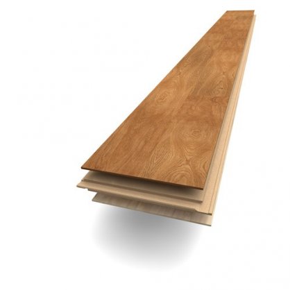 Parquet contrecoll Orfo 139 chne vernis 1500 x 139 x 11 mm