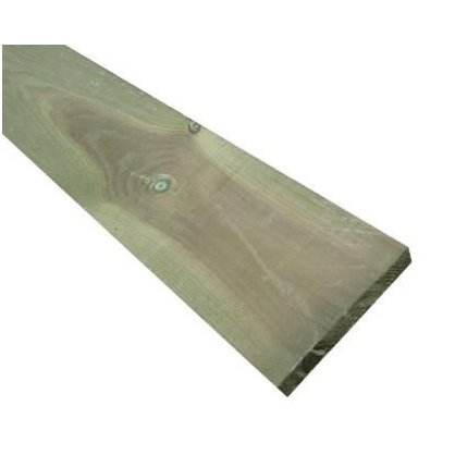 Planche pour mur de soutnement bois 2400x150x27 mm en pin trait Classe 4 