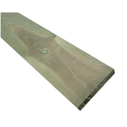 Planche pour mur de soutnement bois 27x200x2400 mm en pin classe 4 