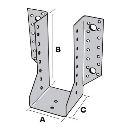 Dimensions Sabot ailes extrieures 46x102 mm