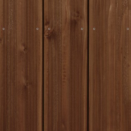 Terrasse pin marron stri 5400x145x27 mm