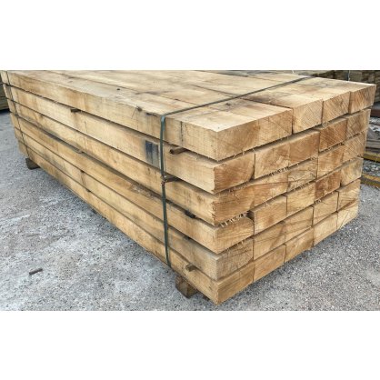 Traverse paysagre en chne 2,40m 200x100 mm