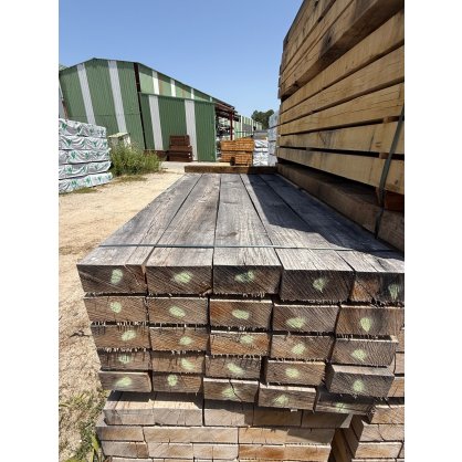 Traverse paysagre en chne 2600x200x100 mm