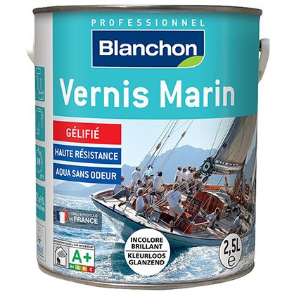 Vernis marin haute résistance 2,5l Blanchon