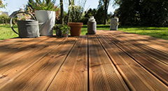 Terrasse en bois autoclave