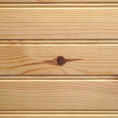 Lambris pin Slection Petit Noeud profil double mouchette 100x10 mm L. 2,00 m