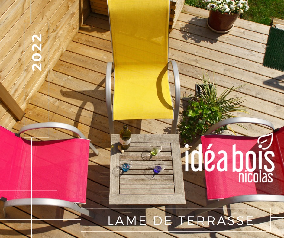 Lame de terrasse en promo