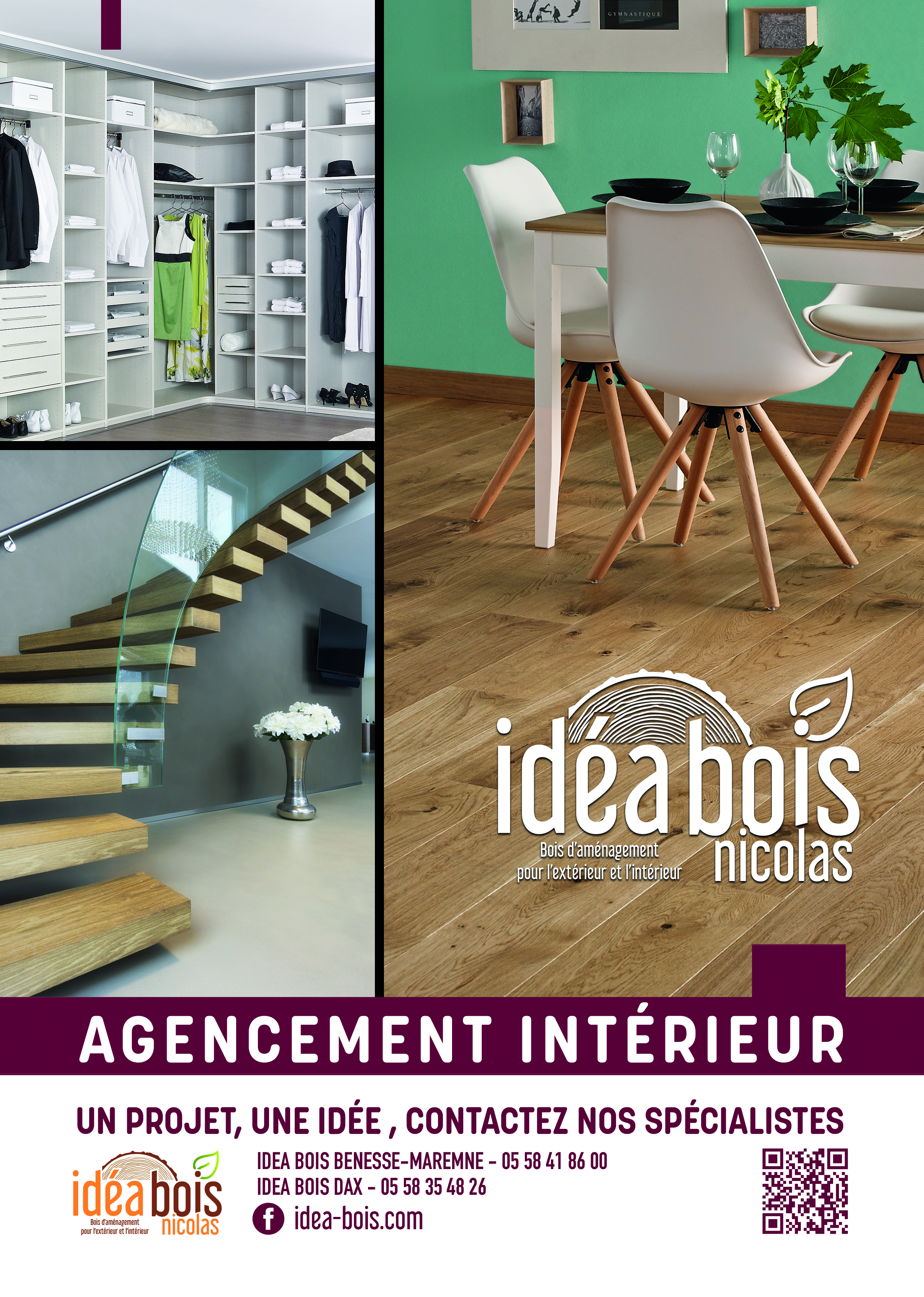 Agencement intérieur Idéa Bois Nicolas