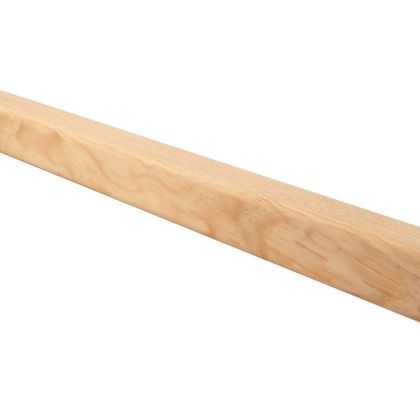Baguette d'angle bords arrondis en pin des Landes 24x24 mm Long. 2,40 m
