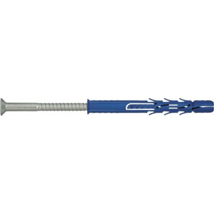 25 Chevilles à frapper 10x200 mm pour matériaux creux - Nylon tête fraisée - RAWL