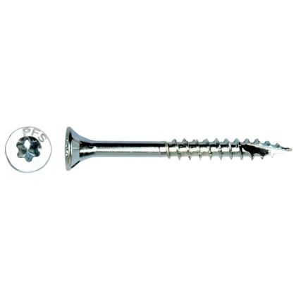 200 Vis à panneaux bois Ø 4x45 mm Torx20 - Tête fraisée - Filetage partiel