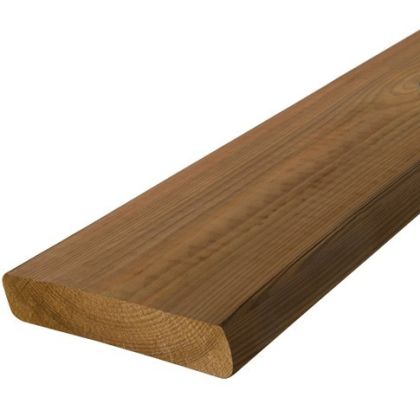 Lame de terrasse 145x27 mm en pin du nord