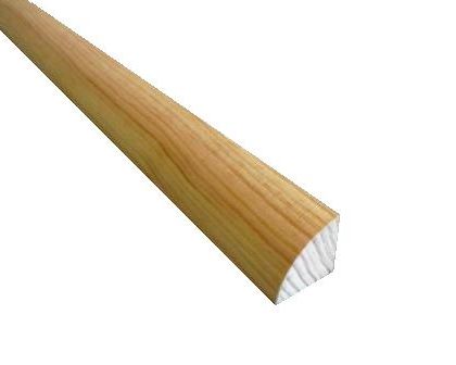 Quart de rond en pin 2400x30x30 mm