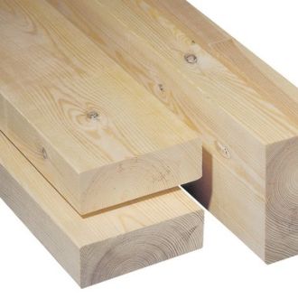 Charpente en SAPIN séché et raboté Cl.2