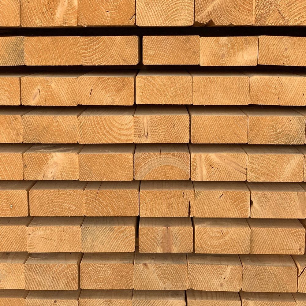 Montant ossature bois sapin épicéa 145x45 mm raboté 4,00 m