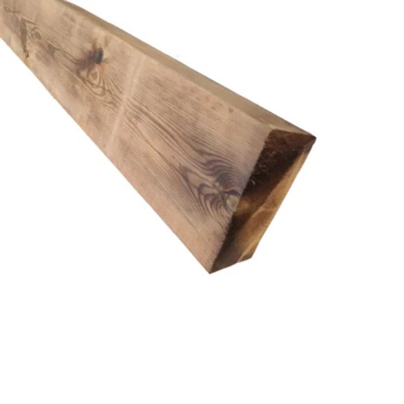 Panne en pin sylvestre 225x80 mm - raboté et traité Cl4 marron - Long. 4,00 m