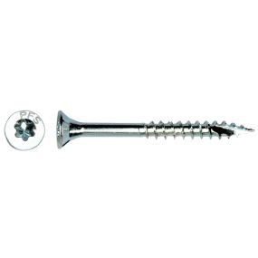 200 Vis à panneaux bois Ø 3,5x35 mm Torx15 - Tête fraisée - Filetage partiel