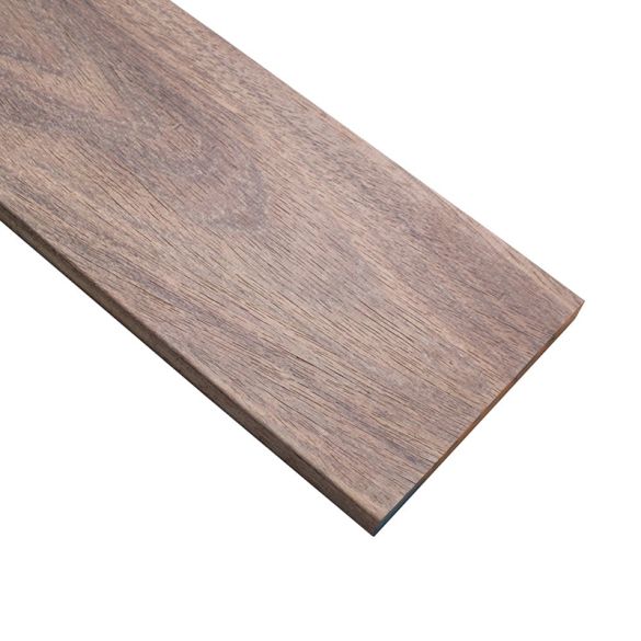 Lame terrasse bois exotique PADOUK lisse - 120 x 21 mm - Longueur 4,90 m