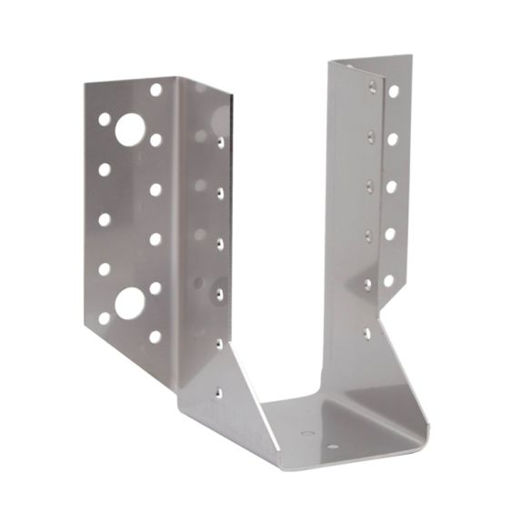 Sabot ailes exterieures 100x200 mm en inox A4 - ép. 1,5 mm - SAEX250/80/1.5X