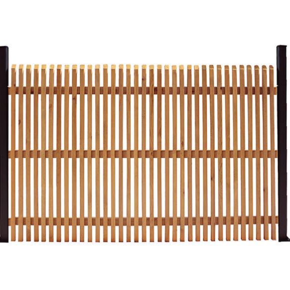 Écran ajouré Shadow en pin cl4 marron - L.1,728 m x h.1,20 m x Ép.56 mm