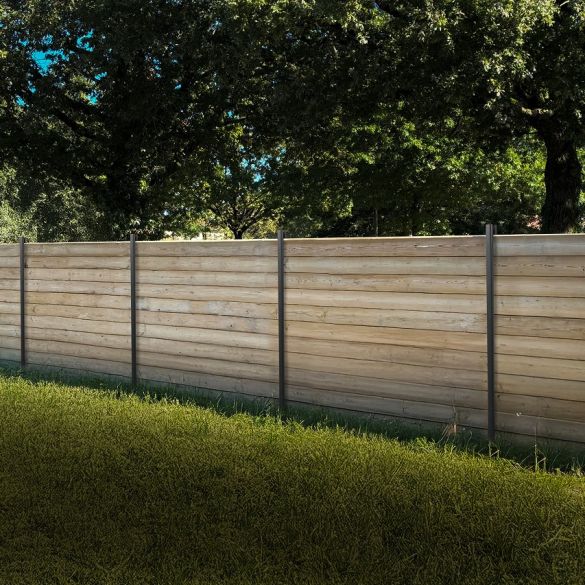 Planche de finition NIVA en pin du nord Long 1,70 m - 130x25 mm - Cl.4 marron